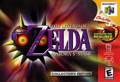 Nintendo 64 (N64) Legend of Zelda Majora's Mask (Holo Label) [Loose Game/System/Item]